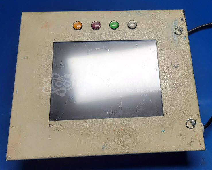 Operator panel with touch screen