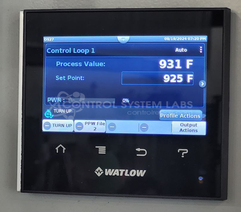 F4T 1/4 DIN Touchscreen Process Controller