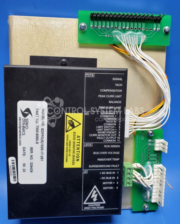 DynaDrive Servo Drive Panel