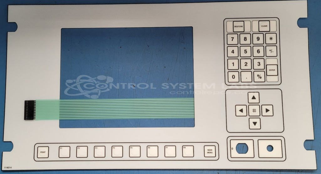 MOOG D143 Keypad Overlay