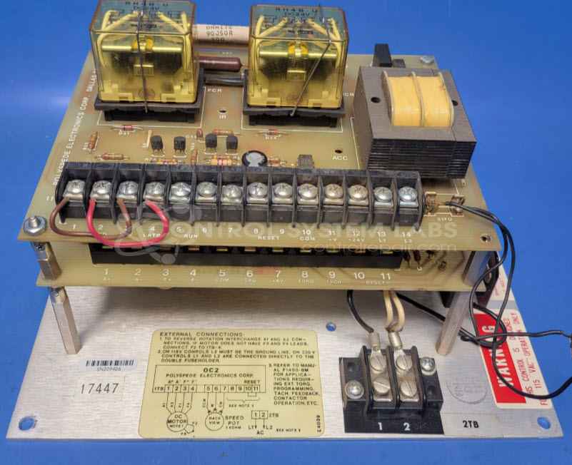 OC2 with Motor Card and Foward/Reverse Card