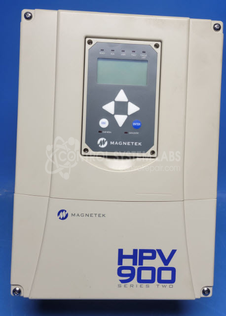 HPV900 Series Two Drive, 5.6hp, 200-240VAC 27.7A 50-60HZ In, 0-240V 7.5kW 25A 0-120HZ 3PH Out