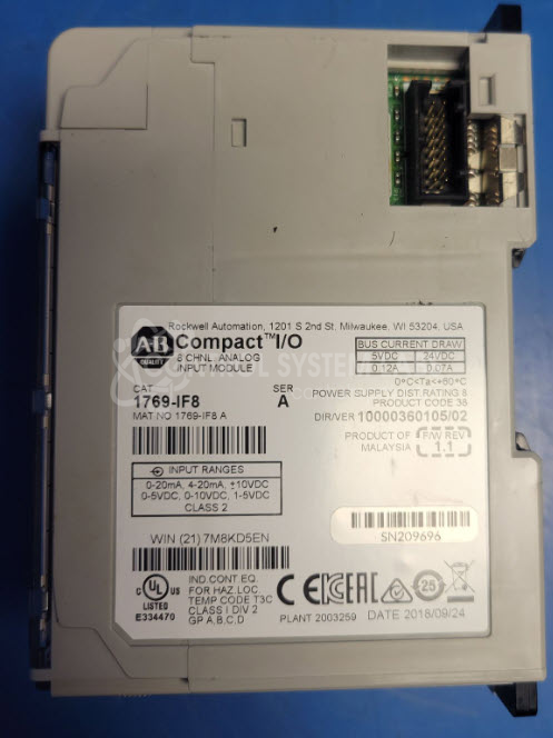 8 Channel Analog Input Module