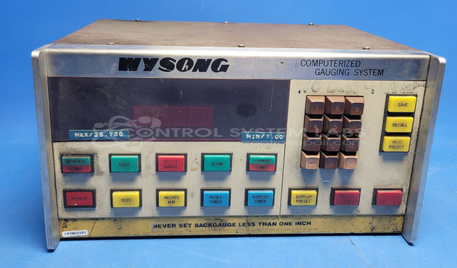 Computerized Gauging System with Presets