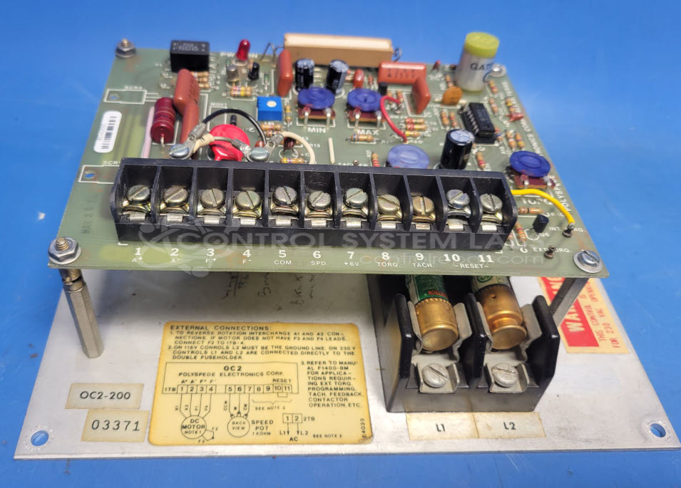OC2 Motor Card with base.