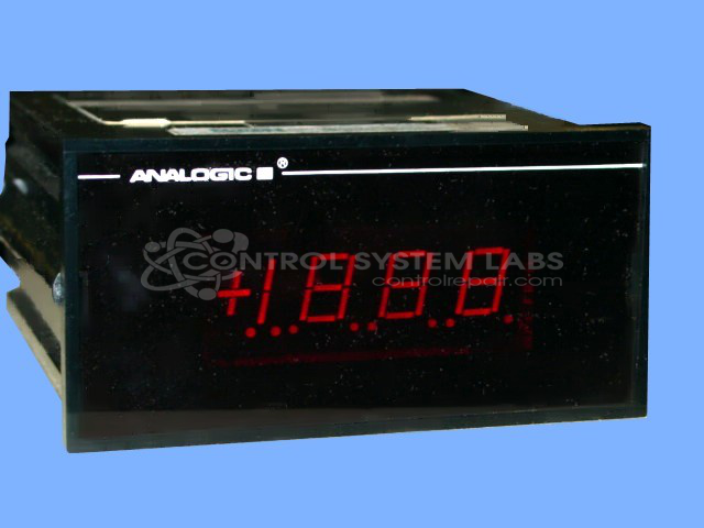 3.5 Digit 1/8 DIN Horizontal Panel Meter
