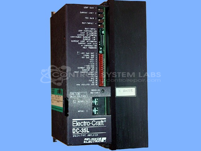 Brush Type Servo Amplifier Control