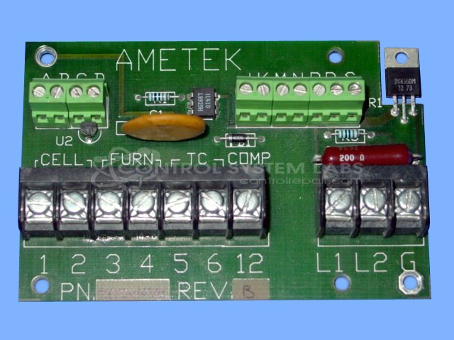 Flue Gas Analyzer Sensor Control Board