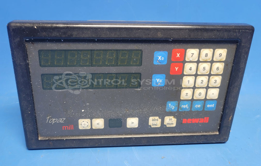 Topaz Digital Readout Mill Version 2 Axis